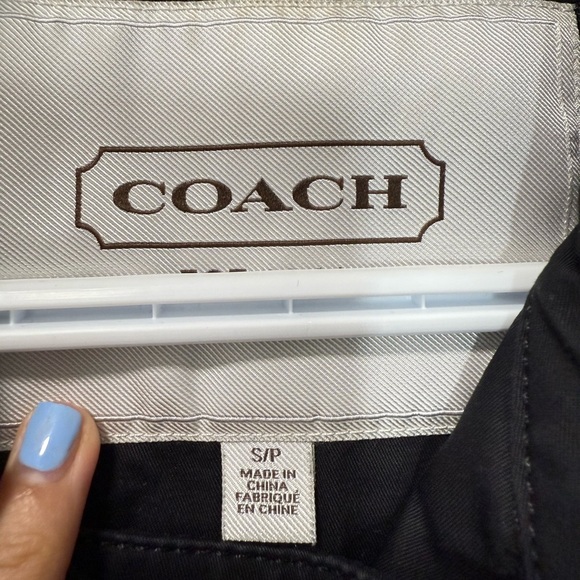 Coach Black Double-Breasted Blazer size S - Picture 5 of 9